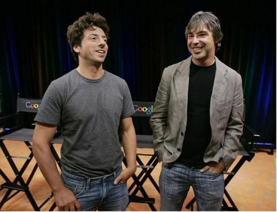 ڶ棨Larry Pageлǡ֣Sergey Brin
	Ȩ17
	䣺40
	ң
	ȸ蹫˾Googleϴʼ